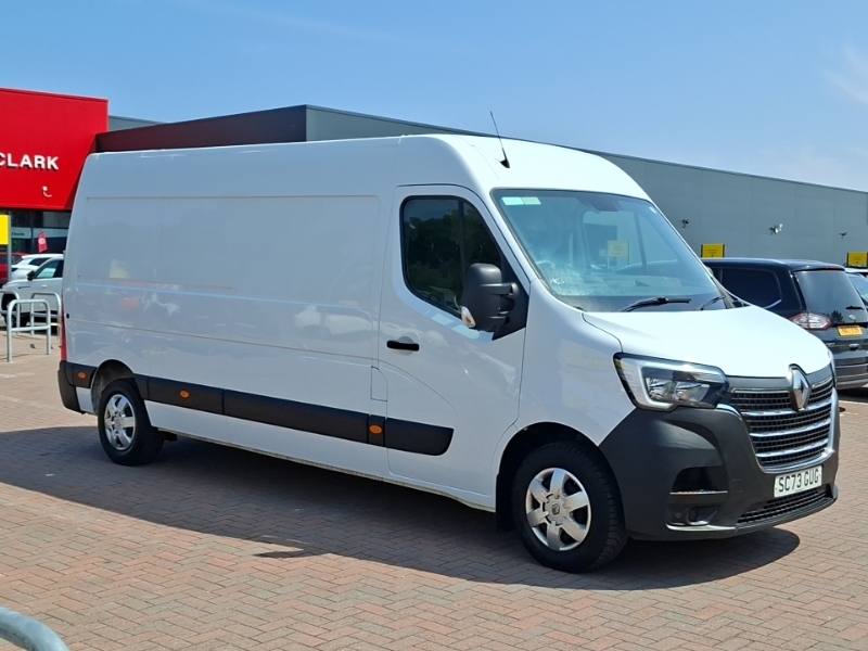 Renault Master Mm35 Blue Dci 135 Advance Medium Roof Van White #7