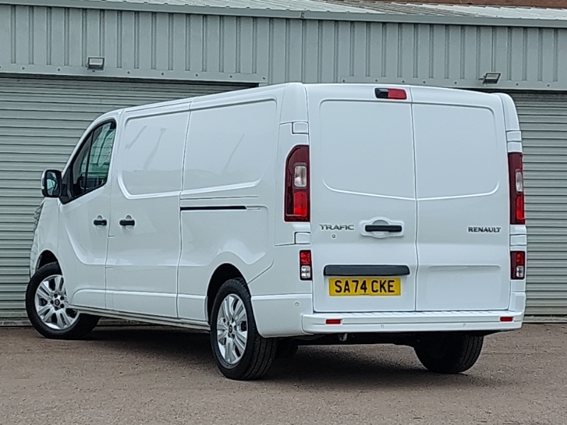 Renault Trafic Ll30 Blue Dci 130 Extra Safety Van White #2
