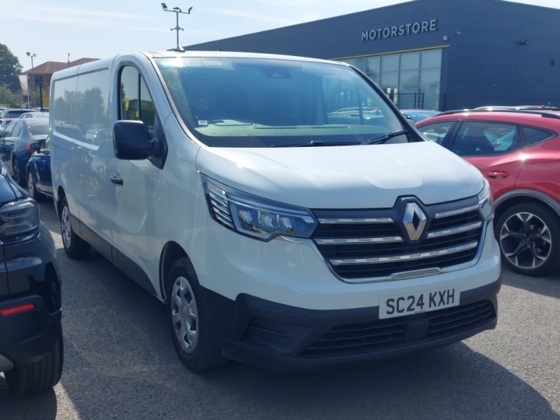 Renault Trafic Ll30 Blue Dci 130 Advance Safety Van White