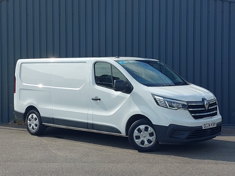 Renault Trafic Ll30 Blue Dci 130 Advance Safety Van SC24KXH White #6