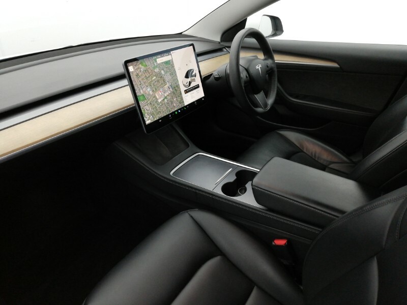 Tesla Model 3 Long Range Awd White #5