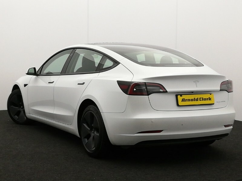Tesla Model 3 Long Range Awd White #2