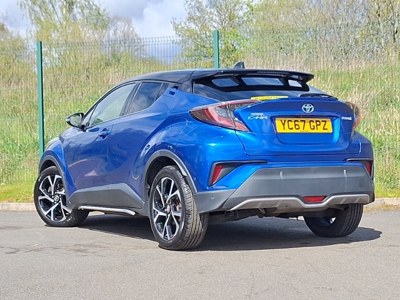 Toyota C-Hr 1.8 Hybrid Dynamic Cvt Blue #2