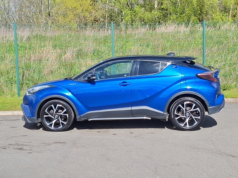 Toyota C-Hr 1.8 Hybrid Dynamic Cvt Blue #4