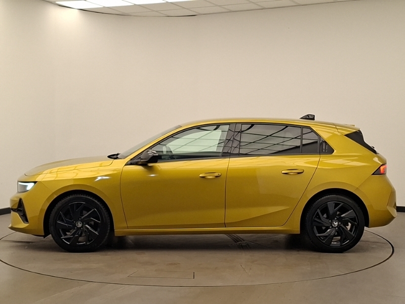 Vauxhall Astra 1.2 Turbo 130 Gs Line FH23BUV Yellow #4