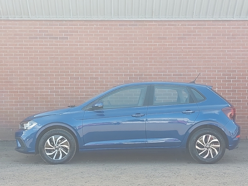 Volkswagen Polo 1.0 Tsi Life Dsg AK23URX Blue #4