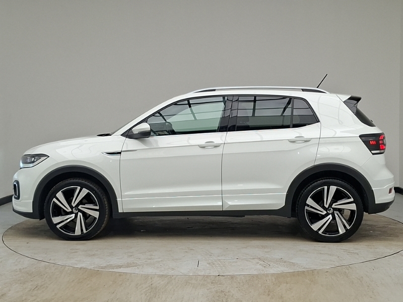 Volkswagen T-Cross 1.5 Tsi Evo R-line Dsg White #4