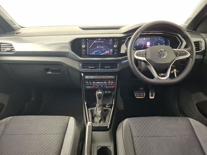 Volkswagen T-Cross 1.5 Tsi Evo R-line Dsg White #3