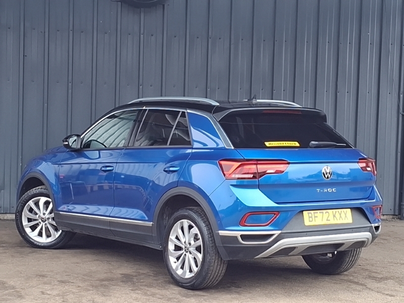 Volkswagen T-Roc 1.5 Tsi Style BF72KXX Blue #2