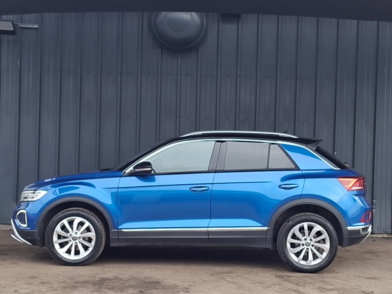 Volkswagen T-Roc 1.5 Tsi Style BF72KXX Blue #4