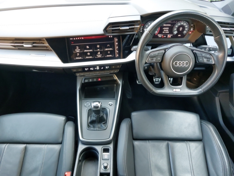 Audi A3 35 Tfsi S Line SO70NXY White #3