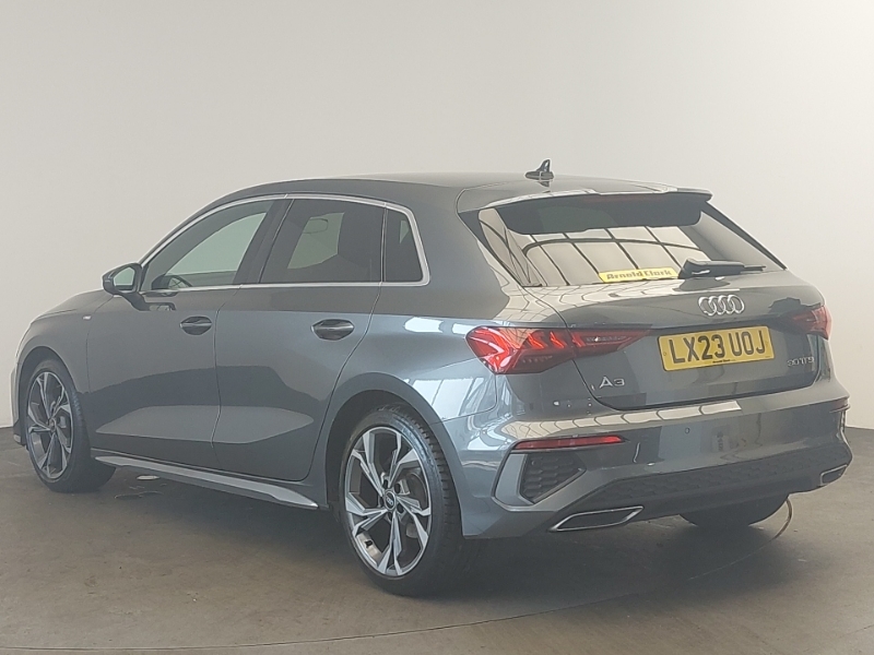 Audi A3 30 Tfsi S Line S Tronic LX23UOJ Grey #2