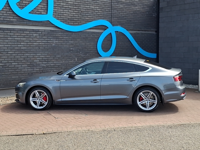Audi A5 3.0 Tdi 218 Quattro S Line S Tronic Grey #4