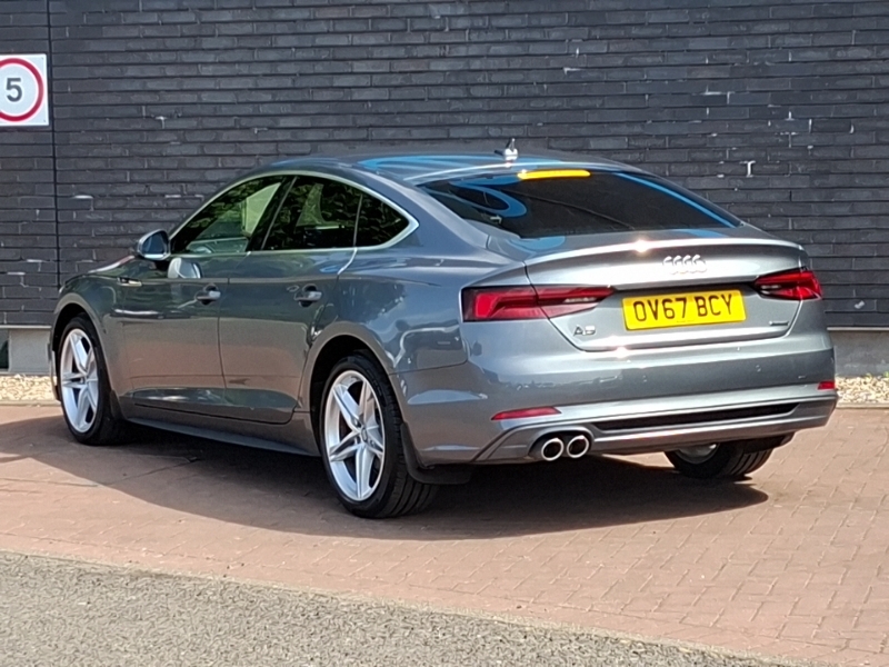 Audi A5 3.0 Tdi 218 Quattro S Line S Tronic Grey #2