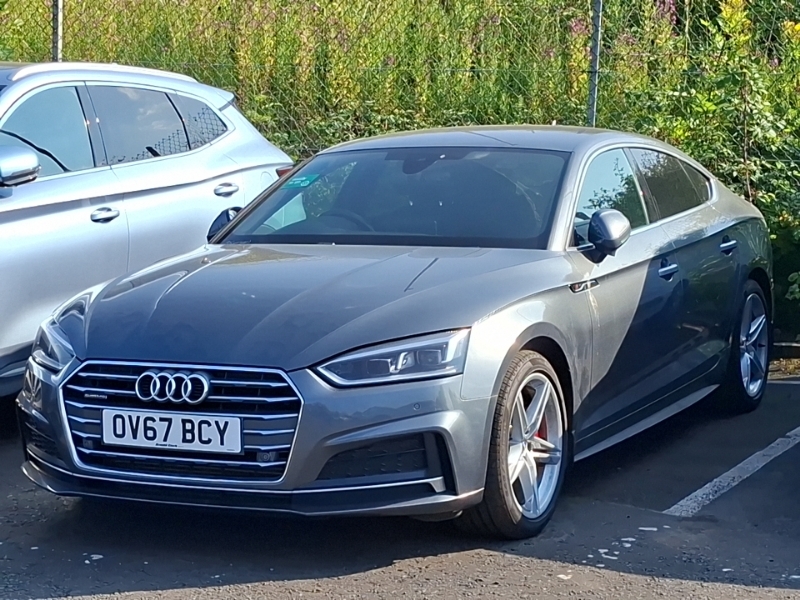 Audi A5 3.0 Tdi 218 Quattro S Line S Tronic Grey