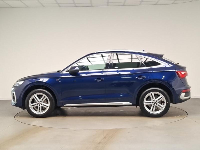 Audi Q5 40 Tdi Quattro S Line S Tronic SB22URA Blue #4