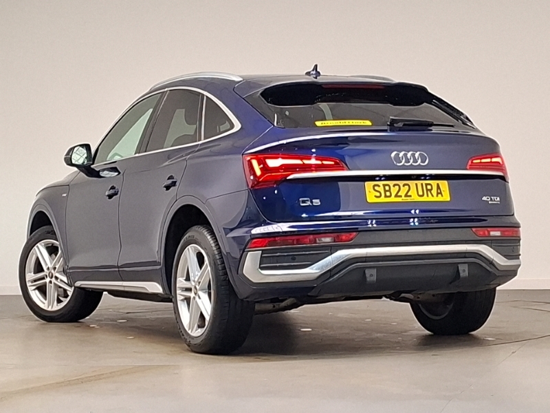 Audi Q5 40 Tdi Quattro S Line S Tronic SB22URA Blue #2