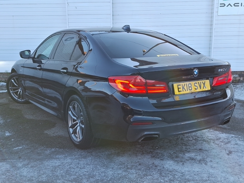 BMW 5 Series 520D M Sport Black #2