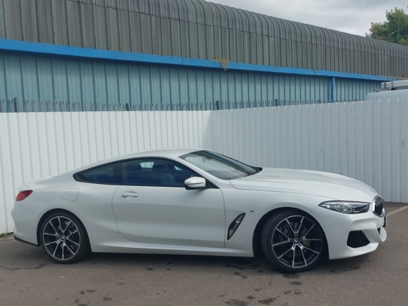BMW 8 Series Coupe Black #7