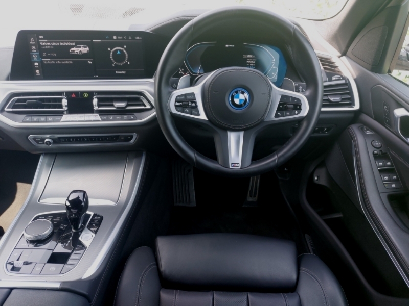 BMW X5 Xdrive45e M Sport White #5
