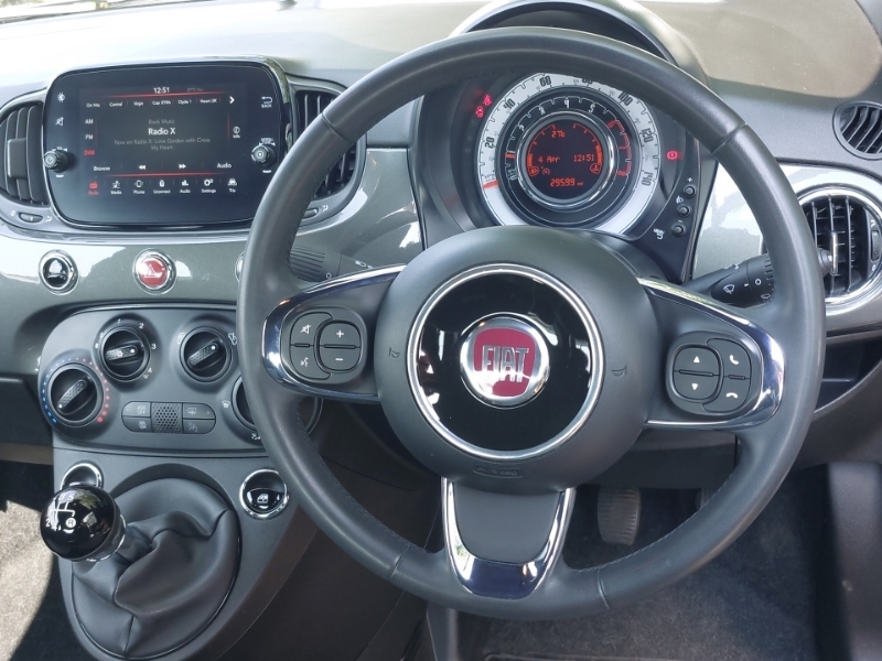 Fiat 500 Hatchback Grey #8