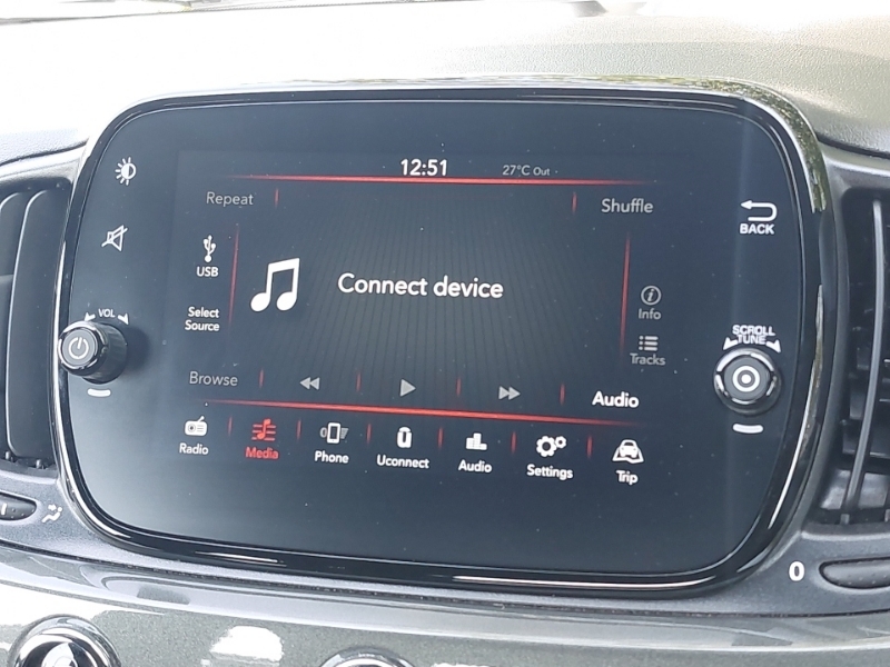 Fiat 500 Hatchback Grey #9