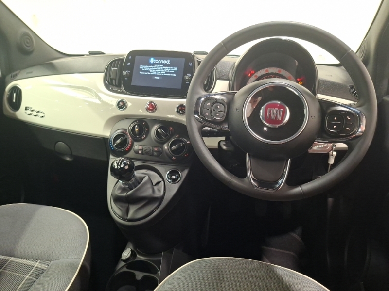 Fiat 500 1.0 Mild Hybrid Lounge White #3