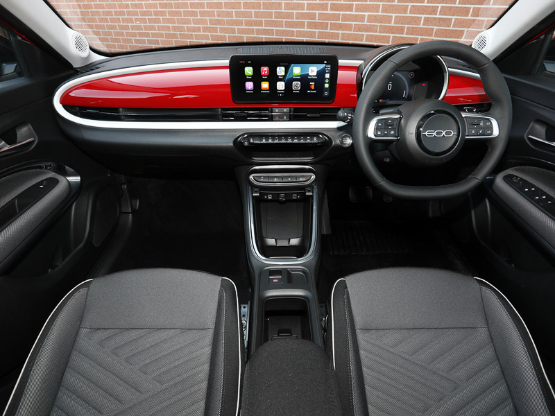 Fiat 600 1.2 Hybrid 48V 136 Edct-6 Red #3