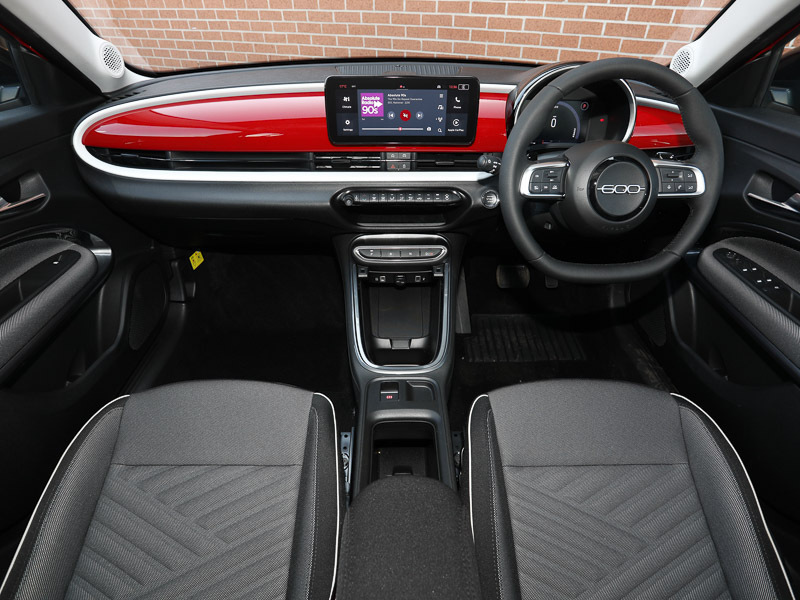 Fiat 600 1.2 Hybrid 48V 136 Edct-6 Red #4
