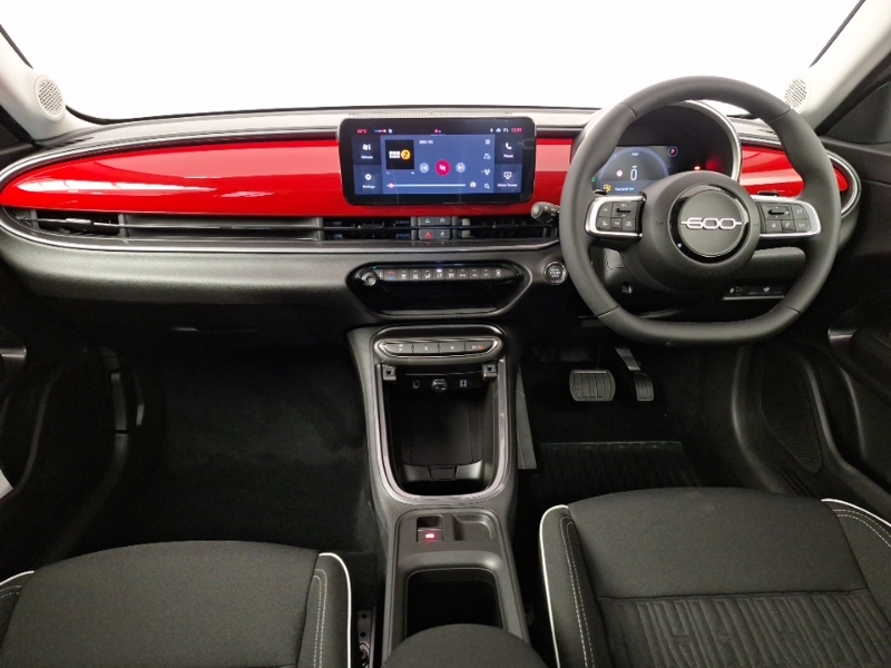 Fiat 600 1.2 Hybrid 48V 136 Edct-6 Red #3