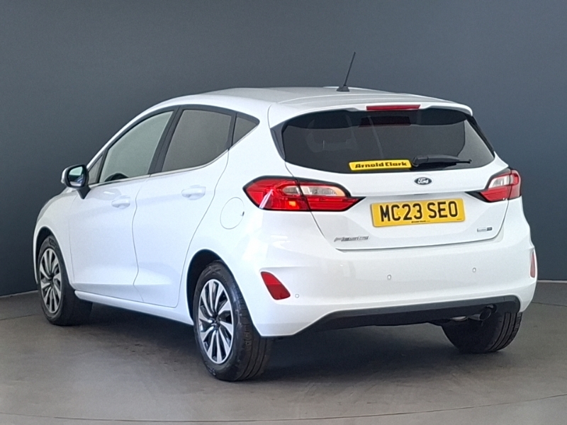 Ford Fiesta 1.0 Ecoboost Hybrid Mhev 125 Titanium MC23SEO White #2