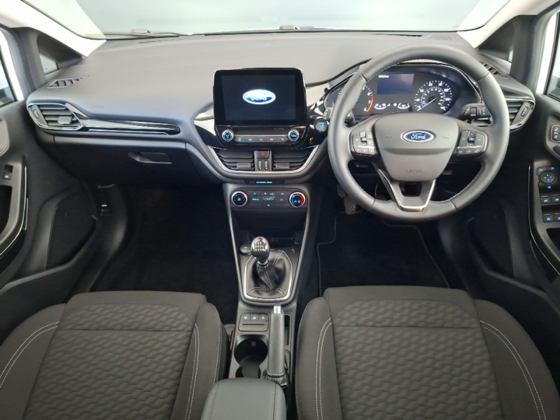 Ford Fiesta 1.0 Ecoboost Hybrid Mhev 125 Titanium MC23SEO White #3