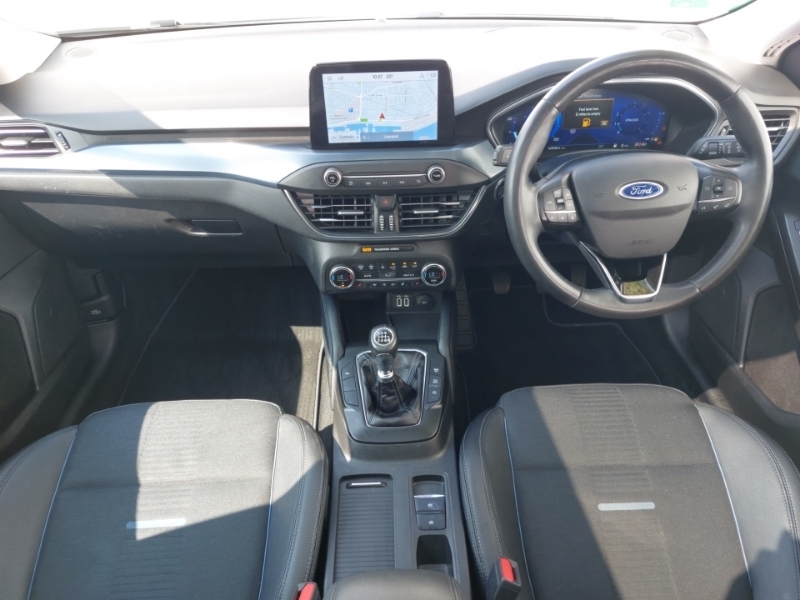 Ford Focus 1.0 Ecoboost Hybrid Mhev 125 Active X Edition MW71VEX Blue #3