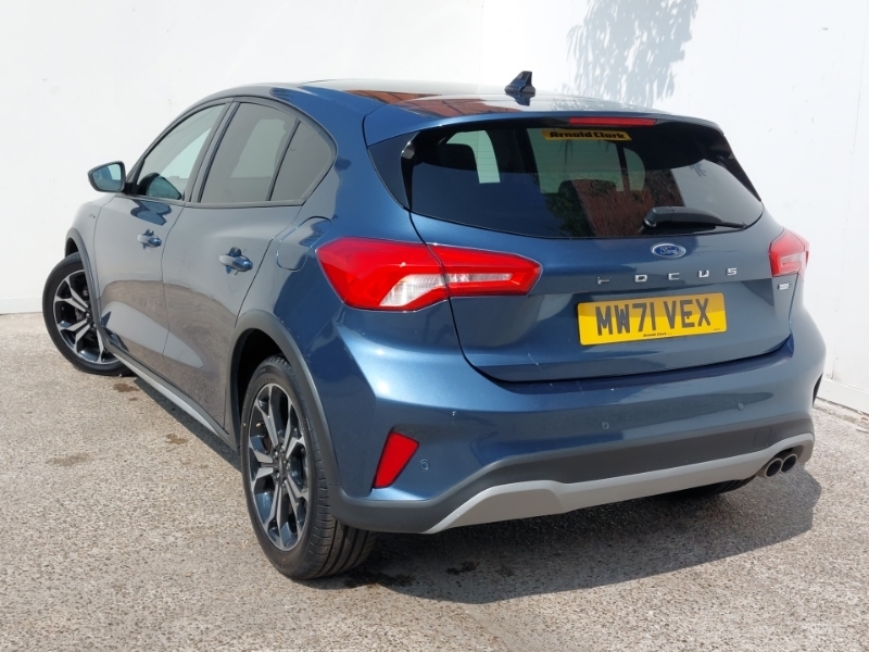 Ford Focus 1.0 Ecoboost Hybrid Mhev 125 Active X Edition MW71VEX Blue #2