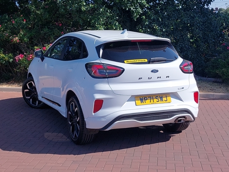 Ford Puma 1.0 Ecoboost Hybrid Mhev 155 St-line X WP71SWJ White #2