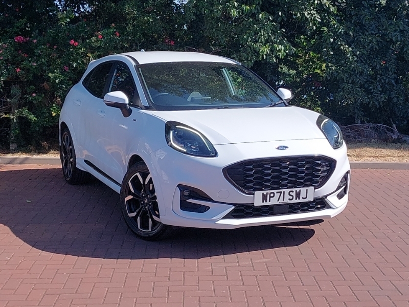 Ford Puma 1.0 Ecoboost Hybrid Mhev 155 St-line X White