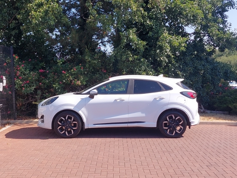 Ford Puma 1.0 Ecoboost Hybrid Mhev 155 St-line X WP71SWJ White #4