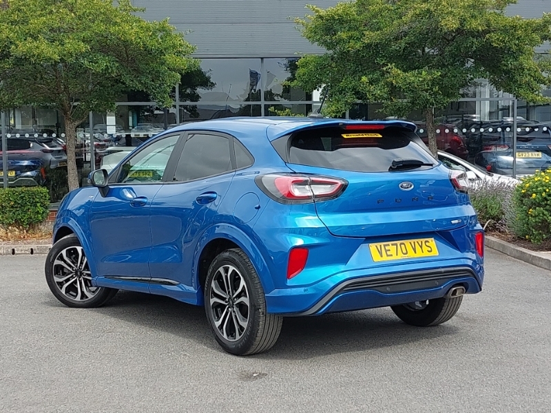 Ford Puma 1.0 Ecoboost Hybrid Mhev St-line VE70VYS Blue #2