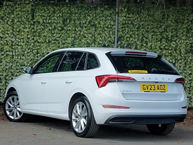 Skoda Scala 1.0 Tsi 110 Se L White #2