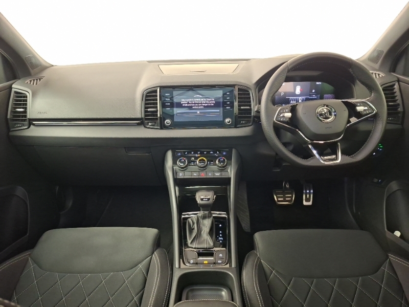 Skoda Karoq 2.0 Tsi Sportline 4X4 Dsg GJ23OTX Black #3