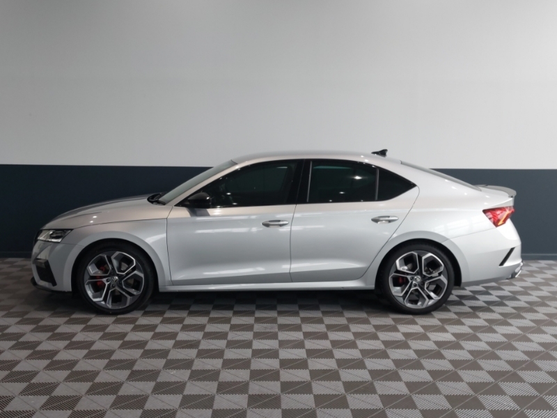 Skoda Octavia 2.0 Tdi 200 Vrs Dsg Silver #4