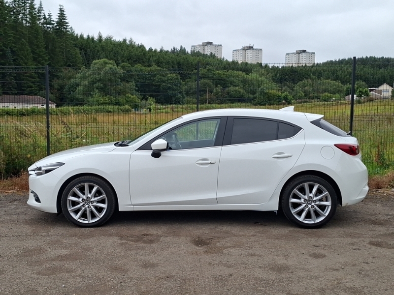 Mazda 3 2.0 Sport Nav SN18XOT White #4
