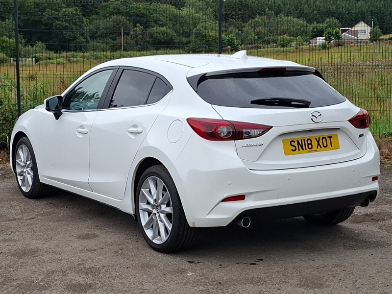 Mazda 3 2.0 Sport Nav SN18XOT White #2