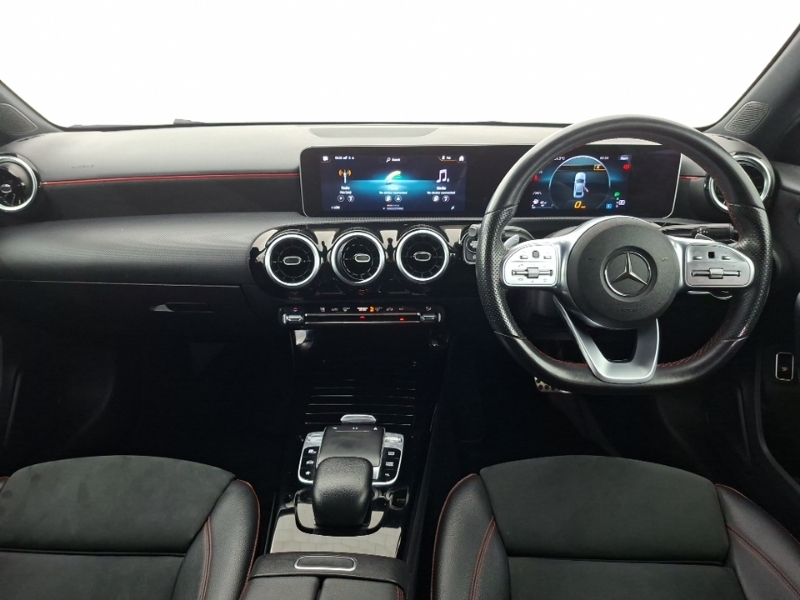 Mercedes-Benz A Class A180d Amg Line Executive WR69WEV White #3