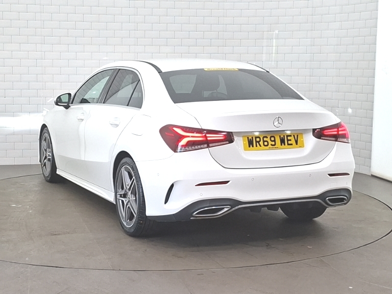 Mercedes-Benz A Class A180d Amg Line Executive WR69WEV White #2