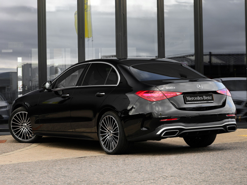 Mercedes-Benz C Class C300d Amg Line Premium 9G-tronic SY23JGF Black #2