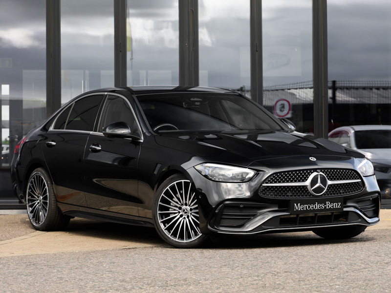 Mercedes-Benz C Class C300d Amg Line Premium 9G-tronic SY23JGF Black