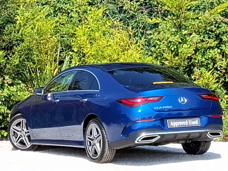 Mercedes-Benz CLA Class Cla 220D Amg Line Executive Tip Blue #2