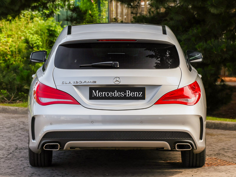 Mercedes-Benz CLA Class Coupe White #14