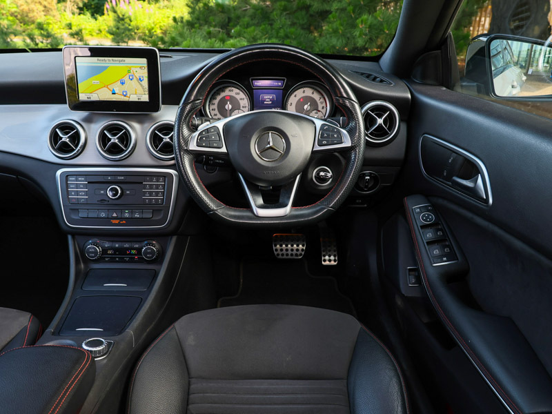 Mercedes-Benz CLA Class Coupe White #7